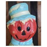 Amazing Vintage Pumpkin Man Blow mold