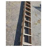 Beautiful Large Solid Condition Sliding Library Ladder