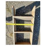 Beautiful Large Solid Condition Sliding Library Ladder
