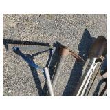 Lot of Lawn and Garden Tools Shovels, Rakes and much more