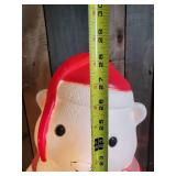 Vintage Lighted Coca Cola Snow Bear Blow Mold