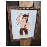 Native American Lot of Handcarved totem Poles, Displaly items, Hand drawn artwork