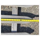 Cool Wood Picket Fence Section