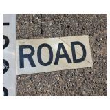 Vintage Railroad Crossing Sign