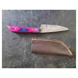 3 Stunning knives With Sheaths one Folding knife