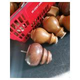 Lot of Furniture Legs of Various sizes and styles