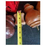 Lot of Furniture Legs of Various sizes and styles