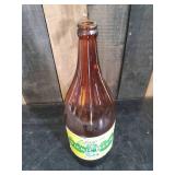 Brown Glass Vintage Effingers Picnic Beer Bottle