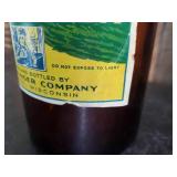 Brown Glass Vintage Effingers Picnic Beer Bottle