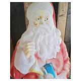 Awesome Vintage Santa Blowmold