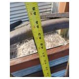 Large Metal Tractor Wheel