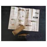 Vintage Creek Chub Lure with Box