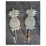 2 sets of Heavy Never hung Pineapple and Anchor Coat hangers