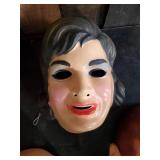 4 Vintage Halloween Masks in great vintage condition Made in Germany