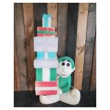 Christimas Elf Blowmold in great Vintage Condition