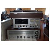 Vintage Receiver and Tape Players