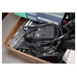 Assorted Digital Converter Boxes, Antennas, and Adapters