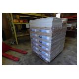 Pallet of Stonehurst Ceiling Acoustic Panels - 1,600 Sq Ft - Some Hardware