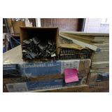 Pallet of Stonehurst Ceiling Acoustic Panels - 1,600 Sq Ft - Some Hardware