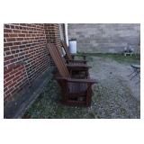 Adirondack Double Seated Outdoor Chair