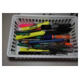 Assorted Markers and Pencils