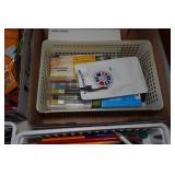 Assorted Markers and Pencils