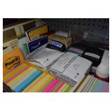 Assorted Post-Its and Notebooks