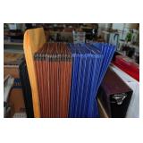 Assorted Folders and Clip Boards
