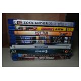 Bluray Discs - Zoolander No 2, Hot Tub Time Machine, After Earth