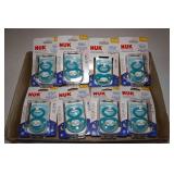 *8* Nuk 2-Packs 0-6mo Pacifiers