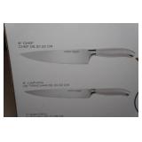 Oneida 7-Piece Stainless Steel Knife Set with Block
