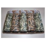 *5* Plastic Water Bottles with Camo Coozies