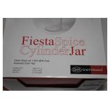 Fiesta Tapered 6oz Cylinder Jar Set of 9