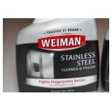 *2* Weiman Stainless Steel Cleaner & Polisher