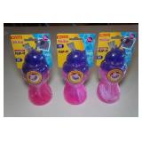*3* Nuby Flip-It Sippy Cups
