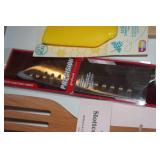 Assorted Kitchen - Pizza Cutter, Can Opener, Knife