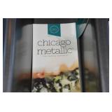 *2* Chicago Metallic Lasagna Trio Pans