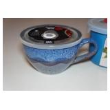 *6* Goodcook Stoneware Soup Mugs