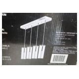 Artika Champagne Glow 4-Light Pendant Light