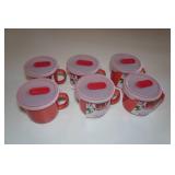 *6* Goodcook Stoneware Soup Mugs