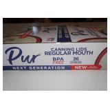 *36* 12-Packs Pur Canning Lids