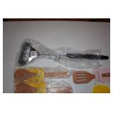 Assorted Kitchen - Wooden Spoons, Egg Slicer, Thermometer