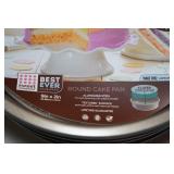 *4* Goodcook 9" Round Cake Pans