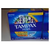 *3* 34 Count Variety Packs Tampax Pearl Tampons