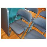 Folding Chair and Card Table Set