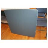 Folding Chair and Card Table Set