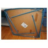 Folding Chair and Card Table Set