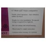 Mica Lamps 52" Ceiling Fan