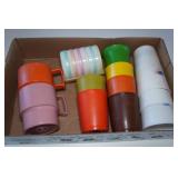 Vintage Tupperware Cups