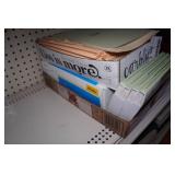 Assorted Office Supplies - Envelopes, Folders